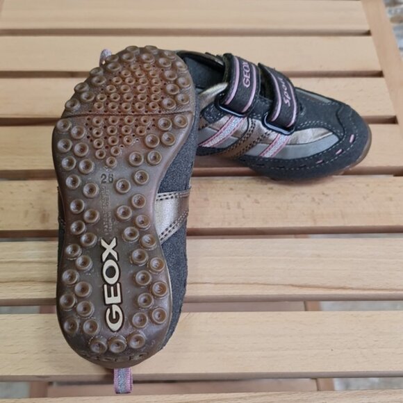 Geox Girl's Snake Girl Sneaker - Picture 4 of 4